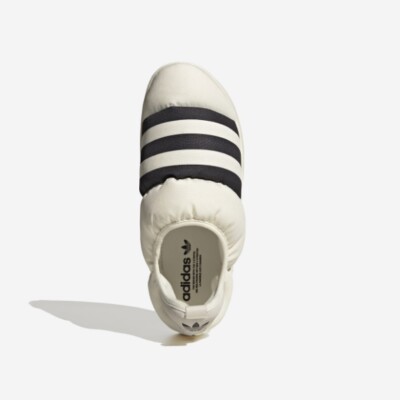 Size 12 - adidas Puffylette Off White Black for sale online | eBay