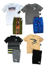 NIKE Boys Short Sets including Russell Wilson DRI-FIT; Youth Sizes S-L, NEW 