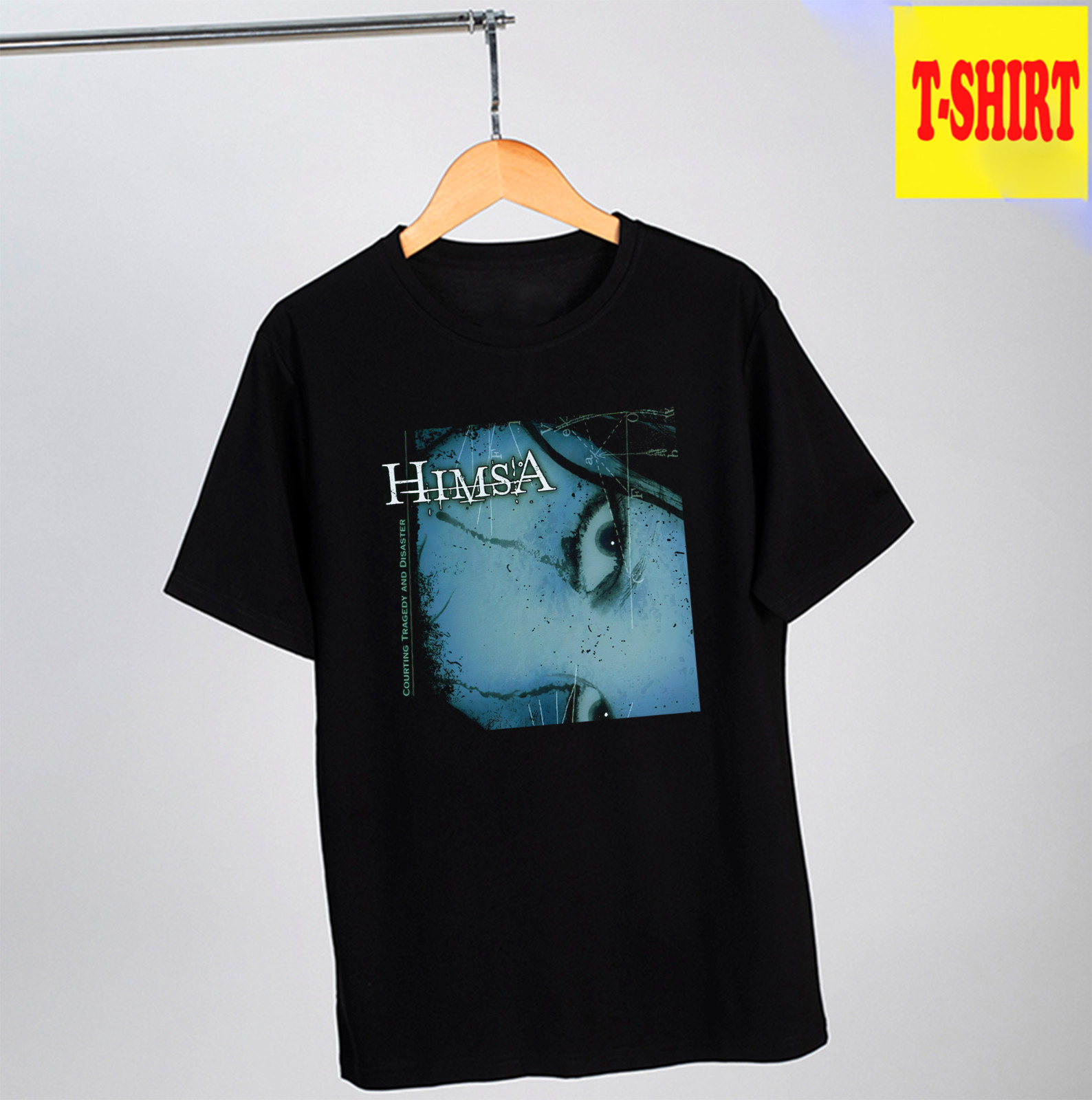 HIMSA Band album T Shirt For Fans S-5XL BLACK  KN388