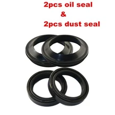 Fork Dust & Oil Seal Kits 1 Set Motorcycles Front Fork Damper Shock Absorber