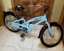 20” Nirve Paul Frank Julius Beach Cruiser Bike Baby Blue - Black Fenders Monkey