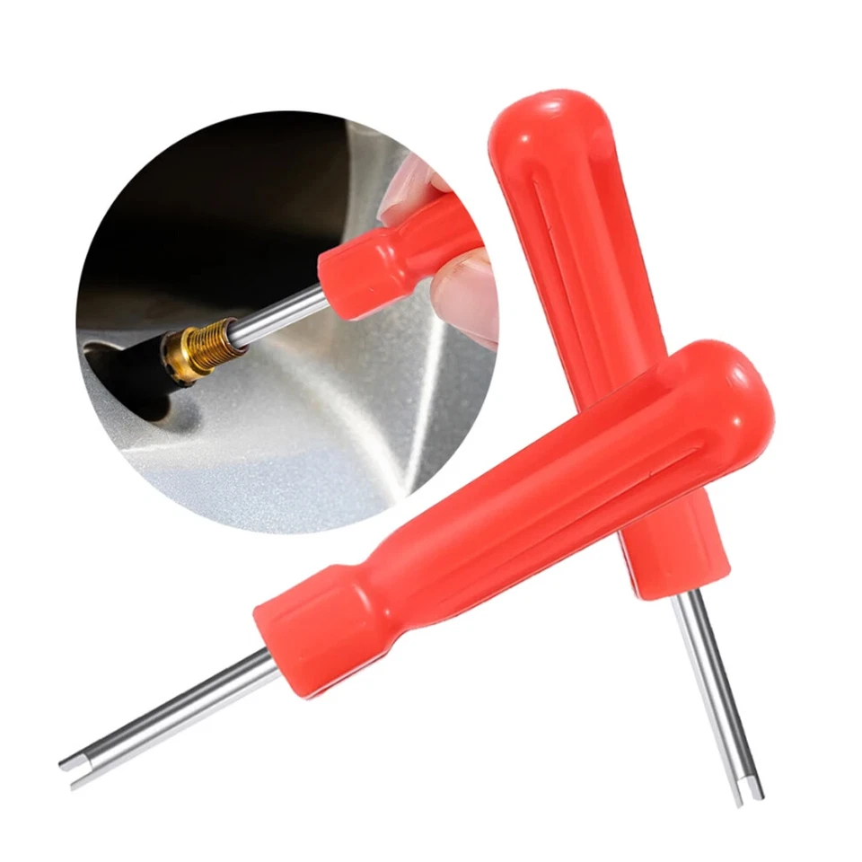 5pcs Car Truck Bike Tire Screwdriver Valve Stem Core Remover Repair Install Tool - Image 2 of 4
