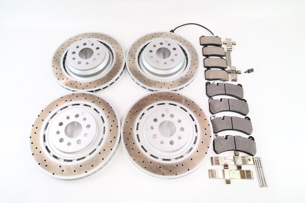 Maserati Ghibli Quattroporte front rear brake pads rotors 2014 to 2016