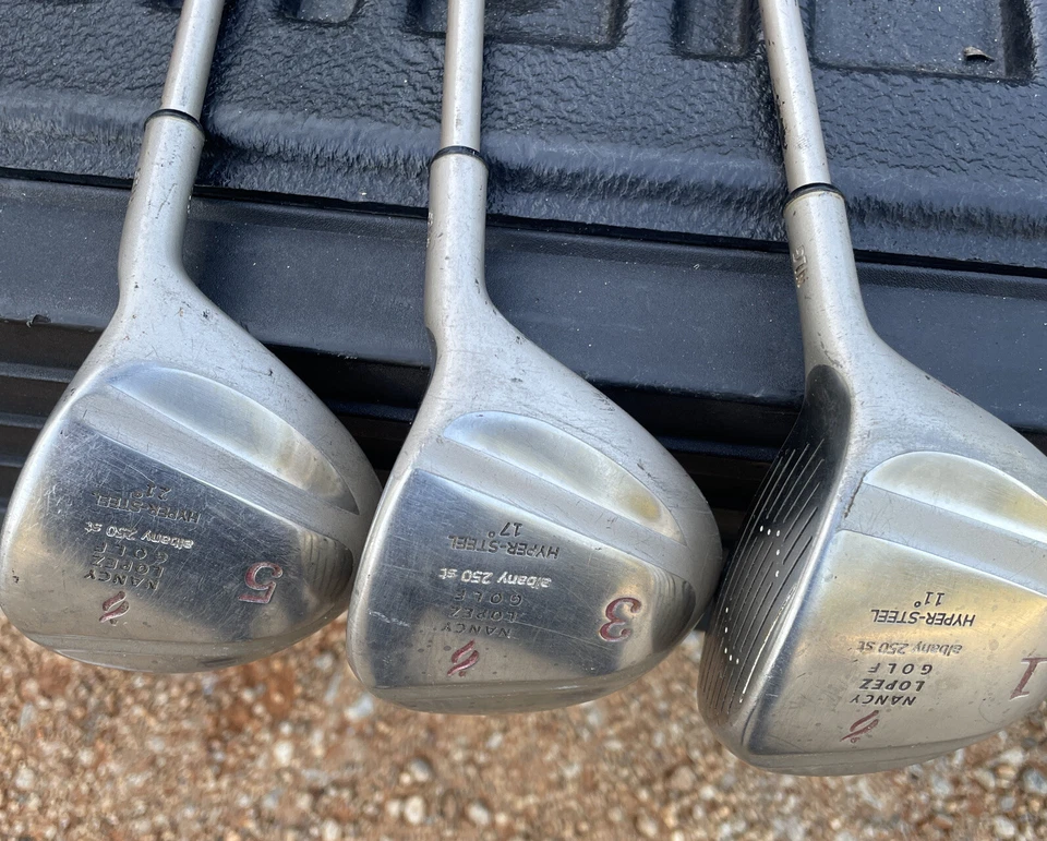 Nancy Lopez Albany 250 ST Hyper Steel Driver 3 & 5 Wood Set Ladies Flex - Image 2 of 4