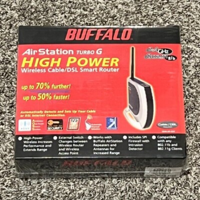 Buffalo AirStation Turbo G Wireless Cable/DSL Smart Router