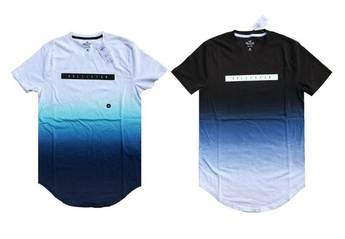 New Hollister mens Ombre Tshirt print 