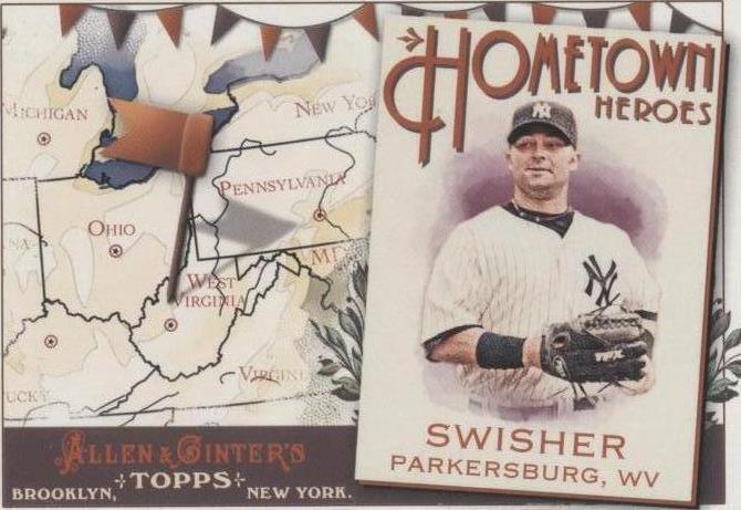 2011 Topps Allen & Ginter's - Nick Swisher #HH19 - 1 of 1