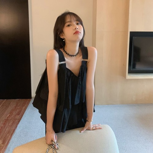 Causal Loose Fashion Sleeveless Women Simple Women Clothing Female Tank Tops