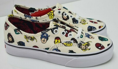 Vans X Marvel Avengers Canvas Schuhe Super Heroes Gr. 2,5 UK 34,5 EUR Neu 68