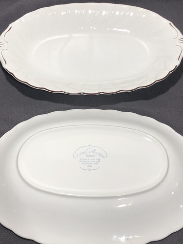 Nikko Crown Collection Serving Platter Dish Plate Oval Dinner (Two Platters) - Picture 2 of 5