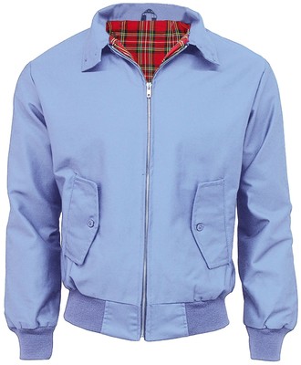 light blue harrington jacket