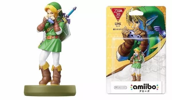 Link Ocarina of Time Amiibo Legend of Zelda Series Nintendo Switch