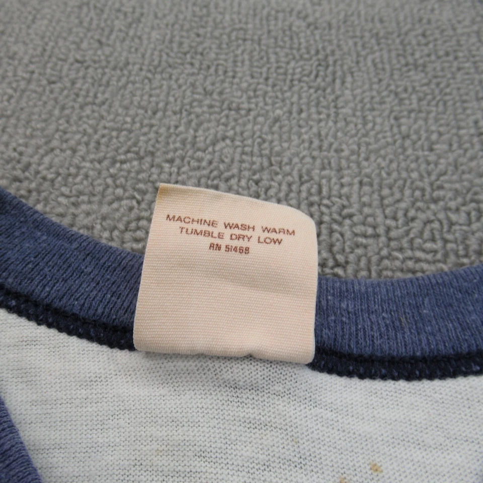 Camisa vintage Busch Gardens juvenil L beige Williamsburg años 90 puntada única timbre Foto 3 de 4