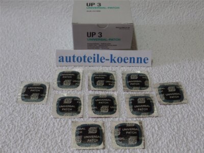10x Universal Patch UP3 Universalpflaster Reifenreparatur Reparaturpflaster