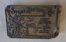 Belt Buckle - Sears Roebuck and Co. Catalogue No. 104, Capital of $150,000 Paid