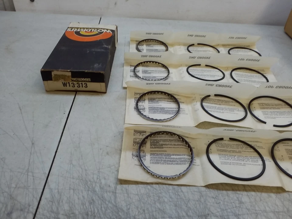 Автомобильные поршневые кольца W13-313 Worldparts W13-313 - Изображение 4 из 4