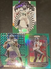DK Metcalf 2022 Illusions Funkadelic Emerald #F-8, Green Mosaic, Green Prizm