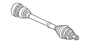 Audi 2011-2018 A6 A8 S6 S8 Conjunto de eje genuino OEM 8R0501204D NUEVO Foto 2 de 2