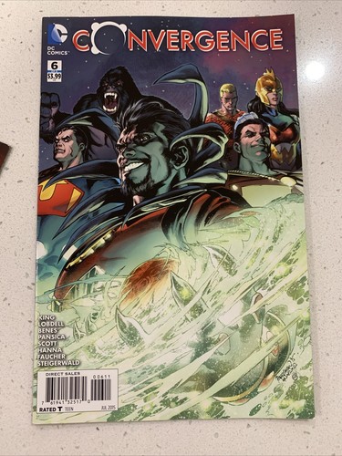 9 x DC Comics Superman Unchained The New 52 Forever Evil Convergence Near New - Picture 13 of 13