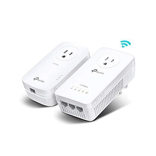 Powerline WiFi Extender(TL-WPA8631P KIT)- AV1300 Powerline Ethernet Adapter