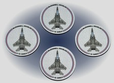 F-15 Eagle Coaster Set - Made in the USA