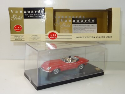 Lledo Vanguards GOLD JAGUAR E TYPE VERDECK (405) WERKSEITIG VERSIEGELT