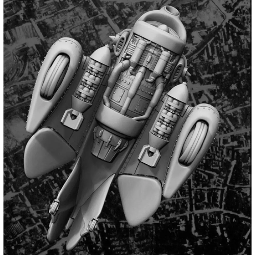 1/35 Resin Figure Model Kit Futuristic Aircraft Pilot Steampunk Unpainted - Picture 7 of 10