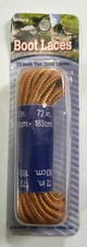 Allary Tan Boot Laces 72" 183 cm - 1 Pair