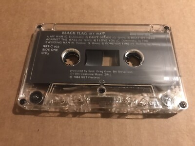 DRT TIK BLACK FLAGG 10 ANNIVERSARY 珍しい Black Flag Everything Went Black Skateboard SST Records