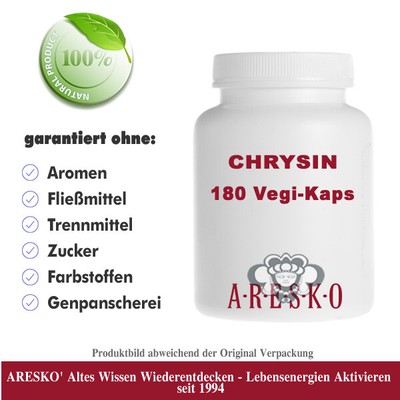 Chrysin 180 Vegi-Kaps - Beste ARESKO' Qualität