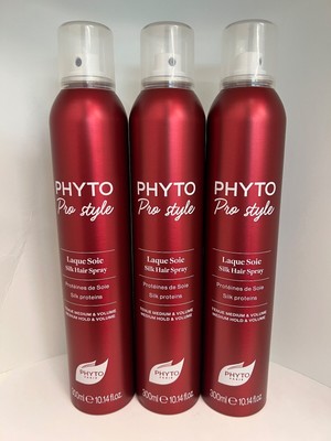 3X PHYTO PRO STYLE Laque Soie Silk Hair Spray 10.14 oz