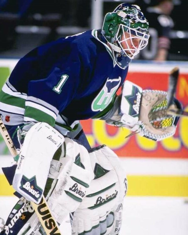 Photo Dédicacée Sean Burke - Gardien Des Philadelphia Flyers, 8x10, Authentifiée