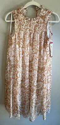 Joie Mini Dress Brushed Clay Print XS