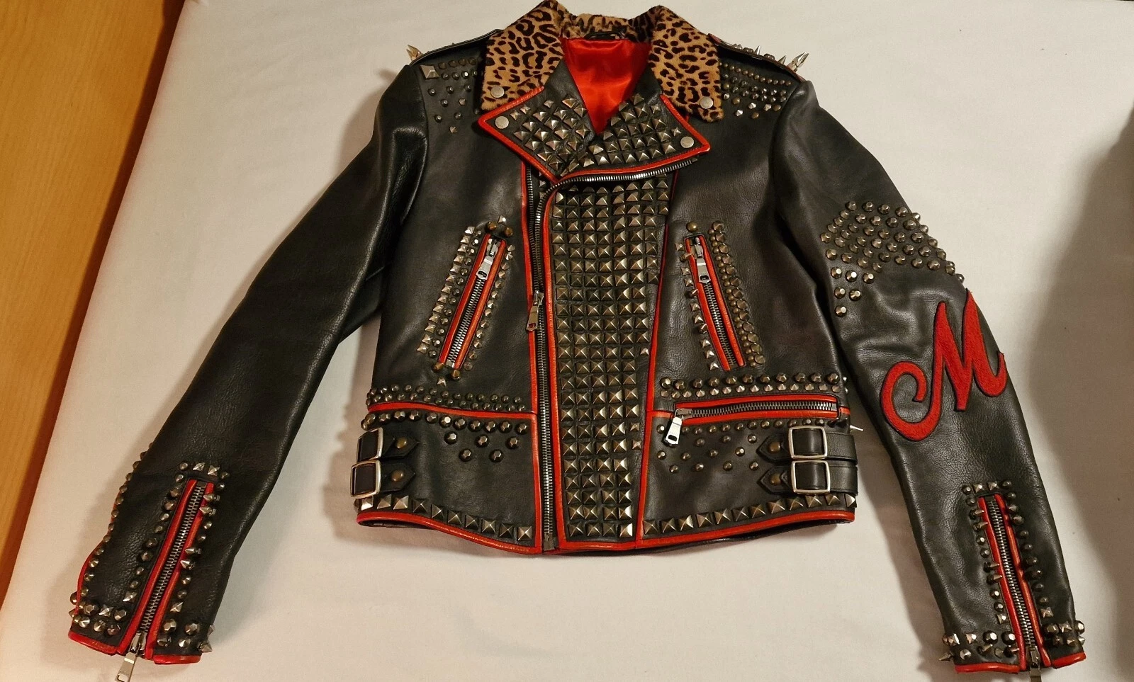 Giacca di pelle Gucci Leather Jacket originale