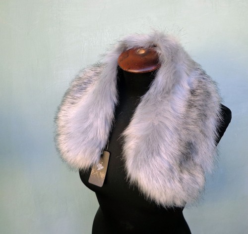 SYNTHETIKMODE FUCHS FELLKRAGEN FUCHS WEICHER SCHAL Winter Schal Stola - Bild 14 von 18
