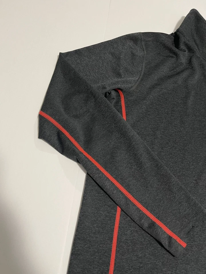 Puma Quarter Zip Pullover Men's Size Large 14-16 Logo Lightweight Running 513826 - Image 4 of 4