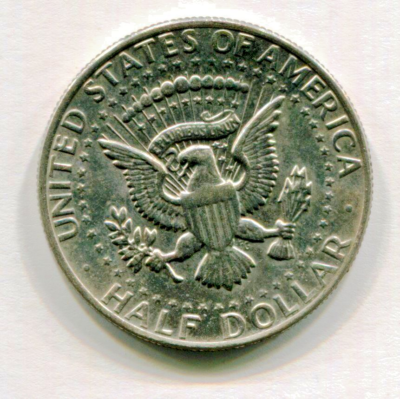 COIN 1972 KENNEDY HALF DOLLAR Copper-Nickel Circulated, never