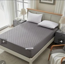 BEDLORE Waterproof Mattress Protector Noiseless Full Size Mattress Pad B39