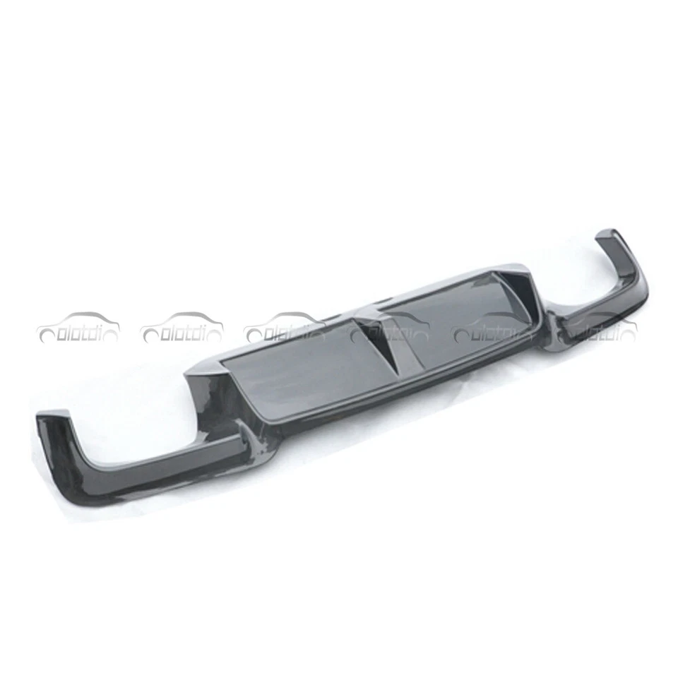 Labio difusor de parachoques trasero de fibra de carbono estilo 3D para BMW MT F10 M5 2012-2016 solamente Foto 3 de 4