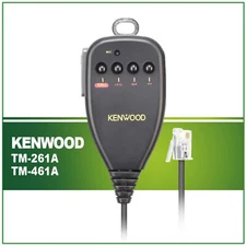 For KENWOOD Walkie Talkie Car TM-261 TM461 Microphone Shoulder/Hand Microphone