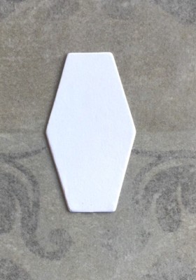 3-inch Coffin 100-Shapes for English Paper Piecing Templates by ALL QUILTY