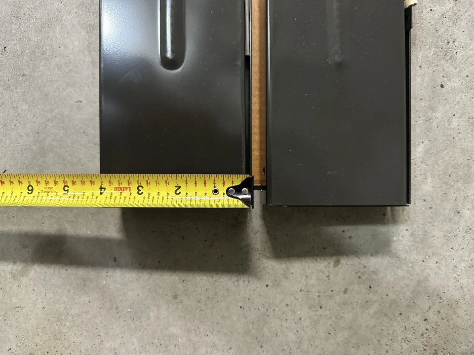 Conjunto de banco de trabalho vintage industrial par de pernas de mesa aço 32” X 4” X 1” - Imagem 3 de 4