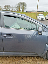 2014 TOYOTA AVENSIS DRIVER SIDE FRONT DOOR IN DARK BLUE METALLIC