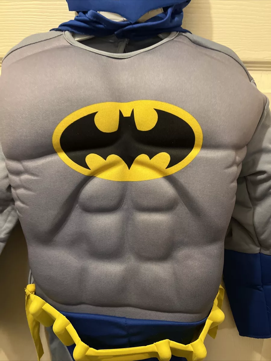 Batman Muscle Chest Boys Toddler Child 2 4 Halloween super hero