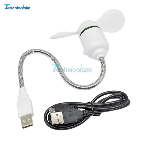 Flexional Mini USB Programmable Flashing LED Light DIY Messages Cooling Fan - Picture 4 of 18
