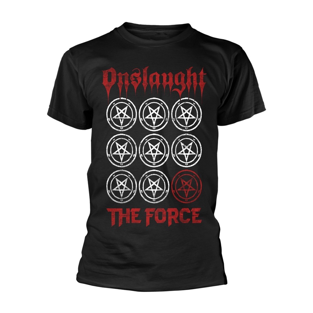 ЧЕРНАЯ футболка ONSLAUGHT - THE FORCE X-Large