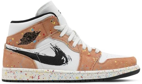 Jordan 1 SE Mid Brushstroke Paint Splatter