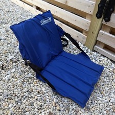 Coleman Portable Stadium Seat.Bleacher Cushion with Backrest.Lightweight Padded