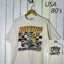 T 440 Usa Old Clothes 80S Made In Double Side...