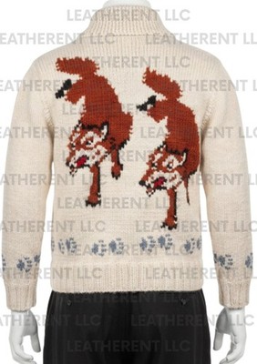 Wolf Knit Cardigan Mary Maxim Inspired Project Hail Nordic